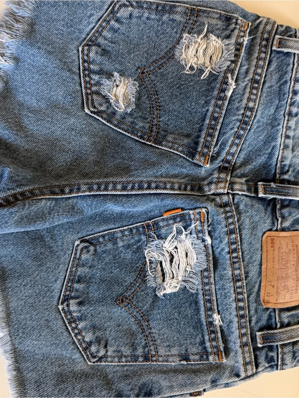 Vintage LEVI denim shorts